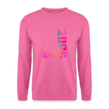 18 Jahre alt Geburtstag geboren 2006 Geschenk 18 Jahrgang - Unisex Pullover - Pink - Vorne
