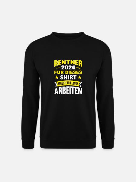 Retraités 2024 - Sweat-shirt Unisexe - noir