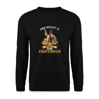 Aardvarks Aardvarks - Sweat-shirt Unisexe - noir - Devant - Alina (178cm) & Michal (187cm)