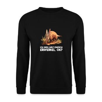 Aardvarks Aardvarks - Sweat-shirt Unisexe - noir - Devant - Alina (178cm) & Michal (187cm)
