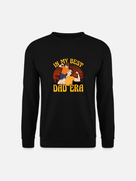 In my Best Dad era - Unisex Sweatshirt - black