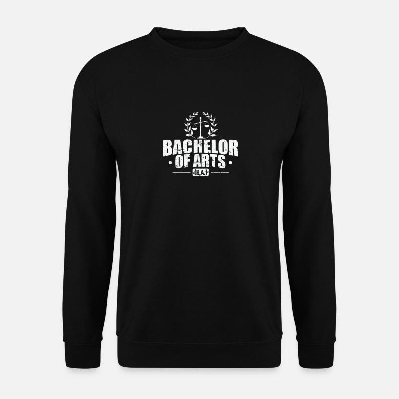 Bachelor of Arts (B.A.) - Unisex Pullover - Schwarz