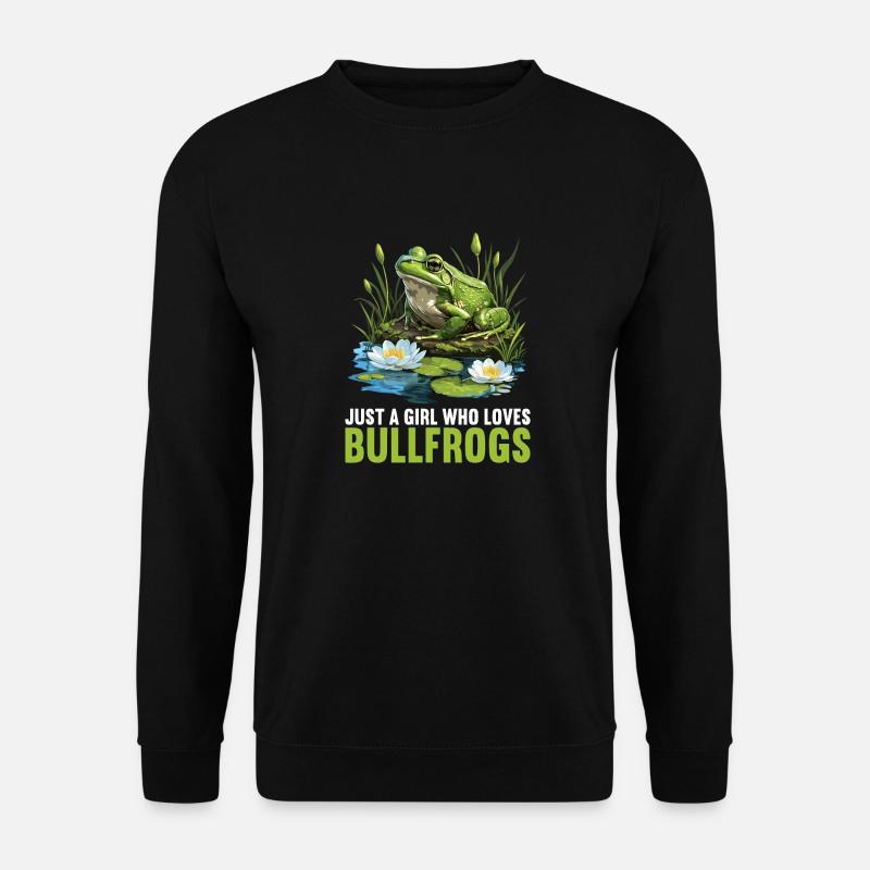 Ochsenfrösche Ochsenfrosch - Unisex Pullover - Schwarz