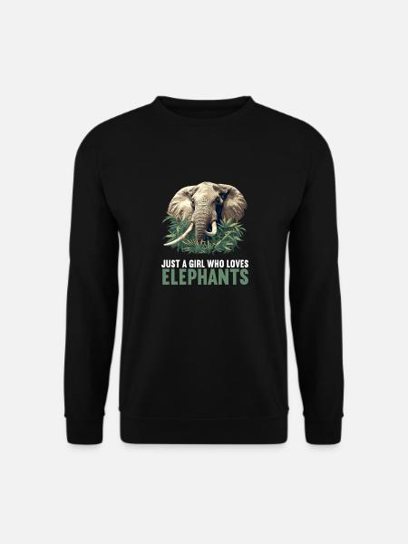 Elephant Elephant - Unisex Sweatshirt - black