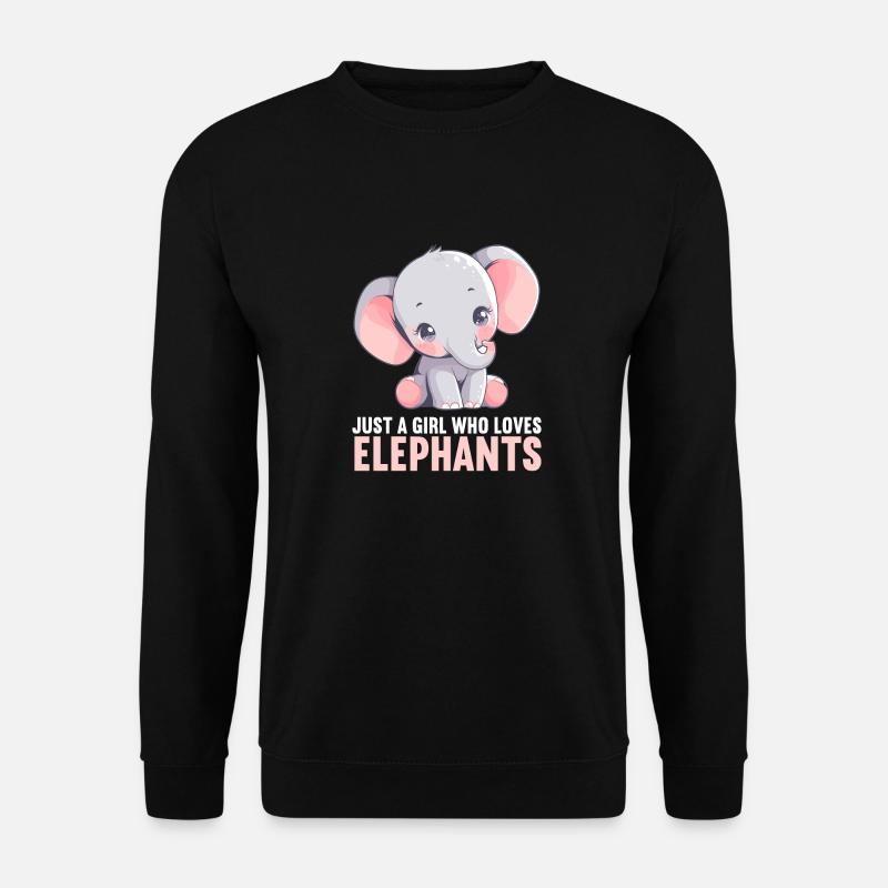 Elephant Elephant - Unisex Sweatshirt - black
