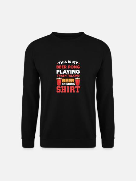 Beer Pong Beer Pong - Unisex Sweatshirt - black