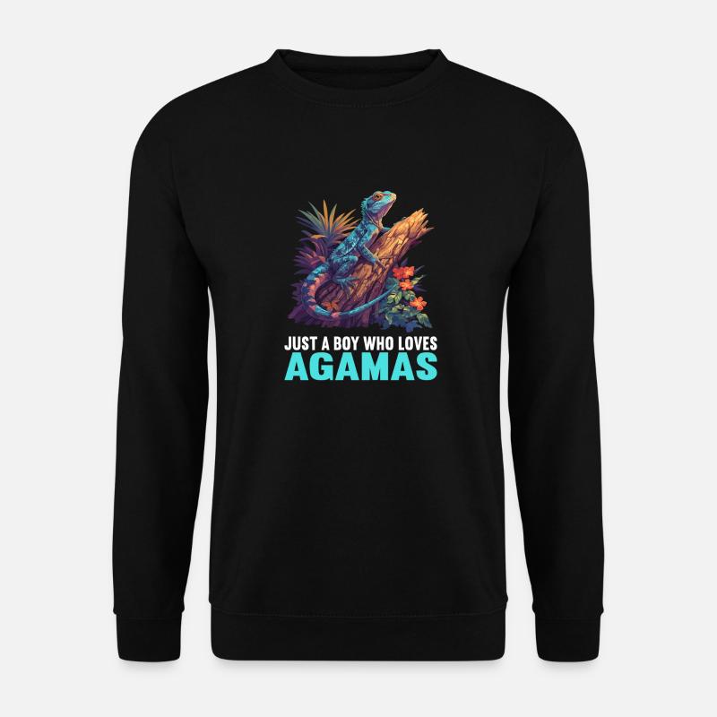 Agamen Agame - Unisex Pullover - Schwarz