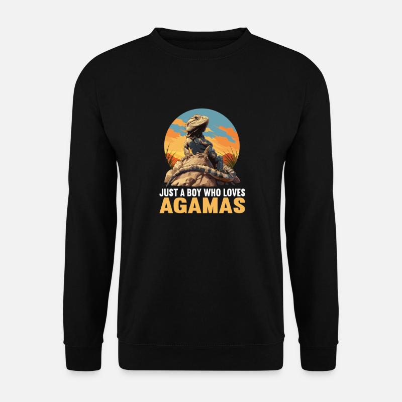 Agamen Agame - Unisex Pullover - Schwarz