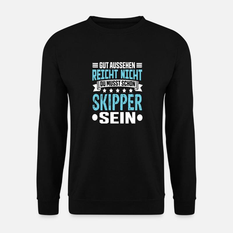 Skipper - Unisex Pullover - Schwarz