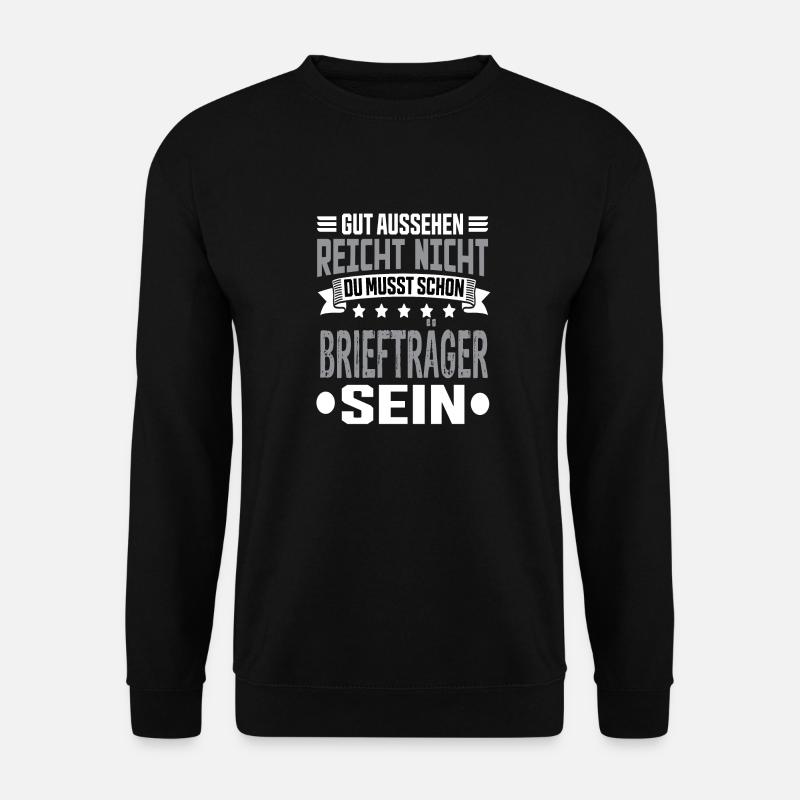 Briefträger - Unisex Pullover - Schwarz