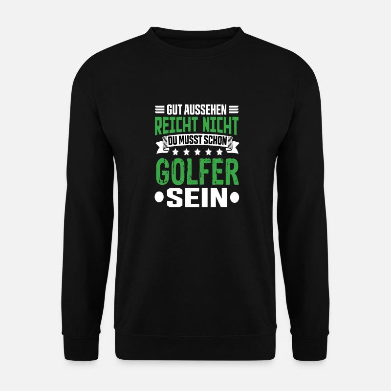 Golfer - Unisex Pullover - Schwarz