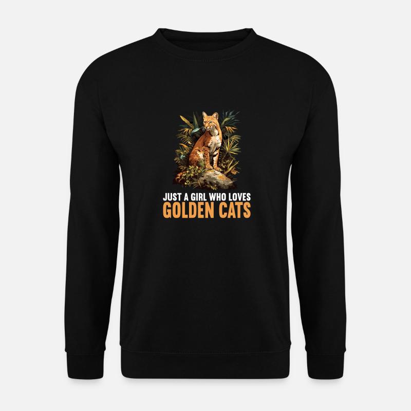 Goldkatzen Goldkatze - Unisex Pullover - Schwarz