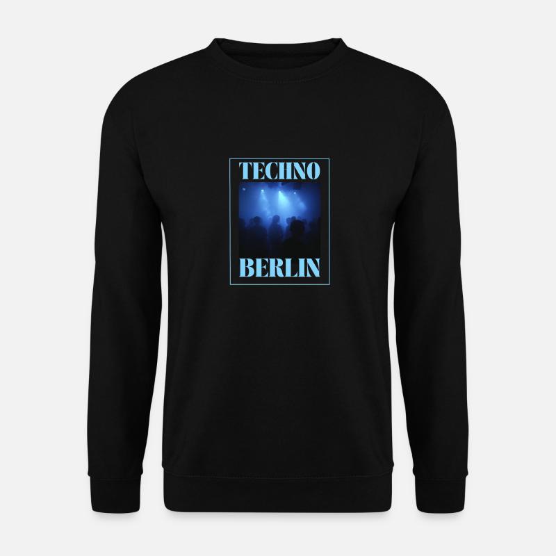 Berlin Techno - Sweat-shirt Unisexe - noir