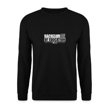Baccalauréat en pratique pédagogique - Sweat-shirt Unisexe - noir - Devant - Alina (178cm) & Michal (187cm)
