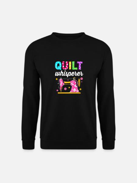 Sewing Machine Seamstress - Unisex Sweatshirt - black