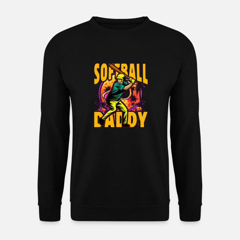 Softball Daddy - Unisex Sweatshirt - black