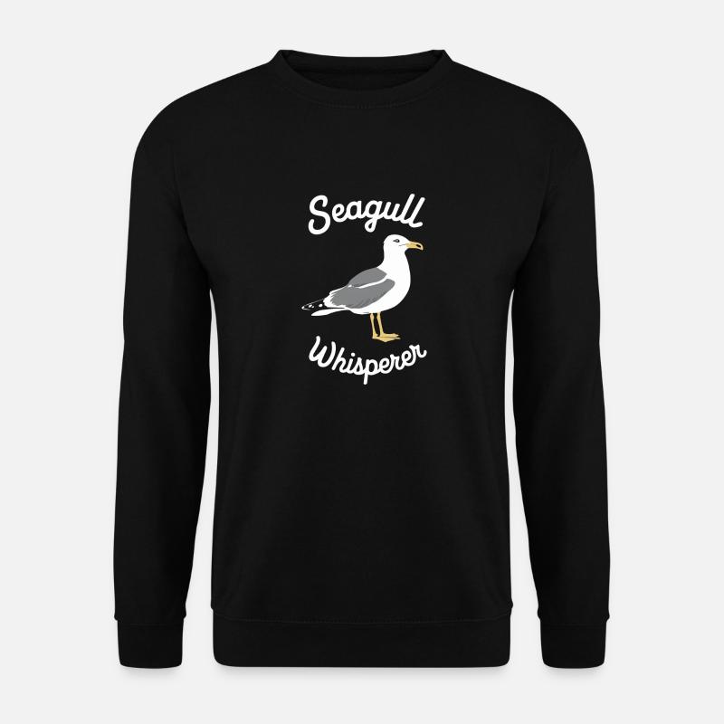Seagull Whisperer - Unisex Sweatshirt - black