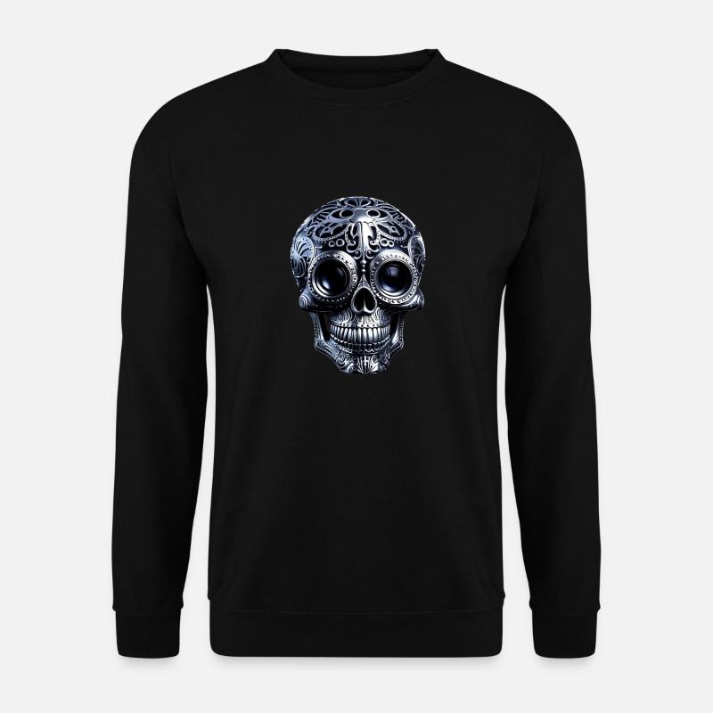 Space skull - Unisex Sweatshirt - black