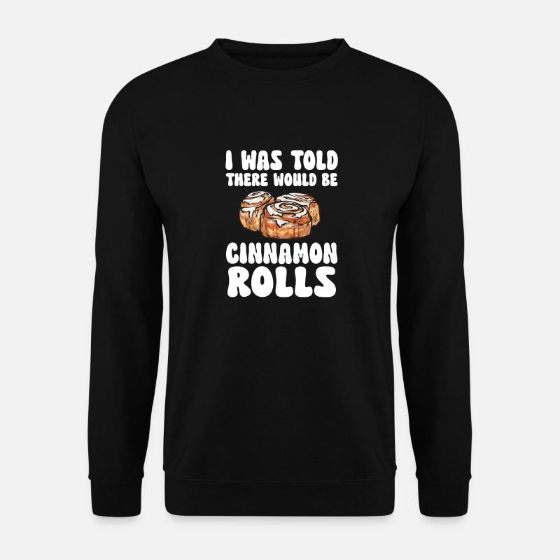 Cinnamon roll - Unisex Sweatshirt - black