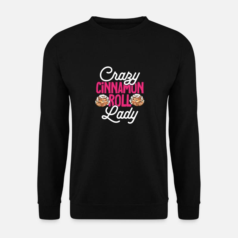 Rouleau à la cannelle - Sweat-shirt Unisexe - noir
