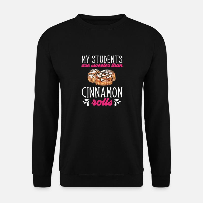 Rouleau à la cannelle - Sweat-shirt Unisexe - noir