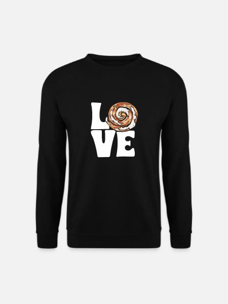 Cinnamon roll - Unisex Sweatshirt - black