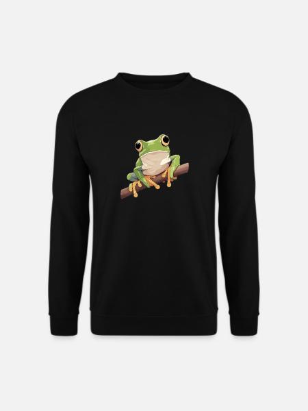 Tree Frog Baumfrösche Baumfrosch - Unisex Sweatshirt - black