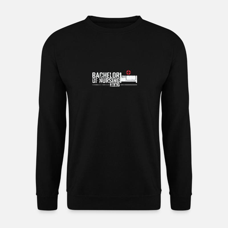 Bachelor of Nursing (B.N.) - Unisex Pullover - Schwarz