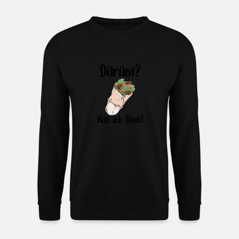 Döner & Dürüm, Turkish cuisine - Unisex Sweatshirt - black