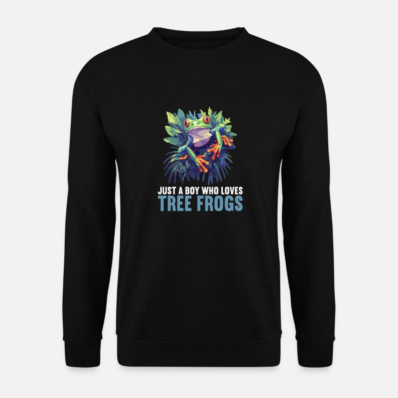Rainette Baumfrösche Baumfrosch - Sweat-shirt Unisexe - noir