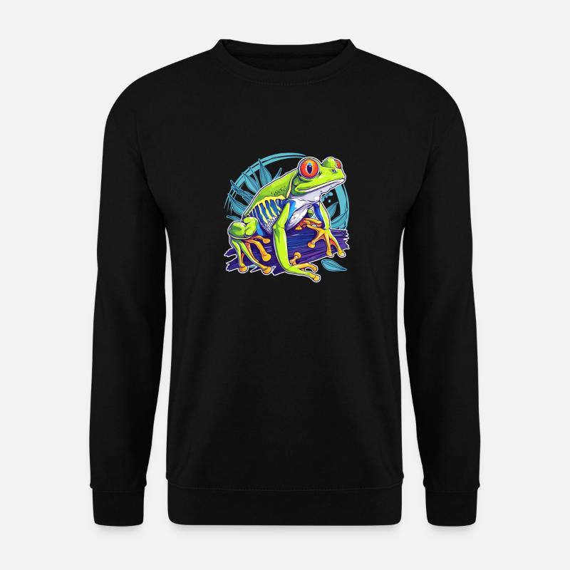 Rainette Baumfrösche Baumfrosch - Sweat-shirt Unisexe - noir
