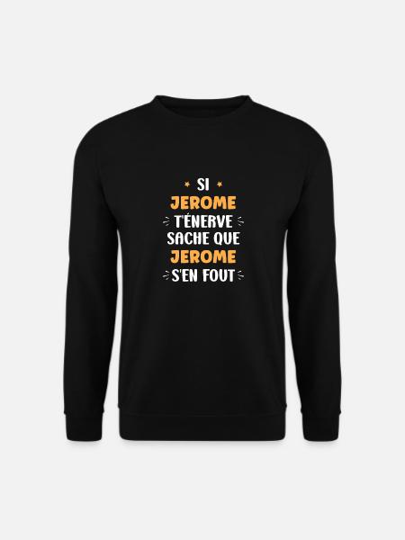 Jerome - Sweat-shirt Unisexe - noir