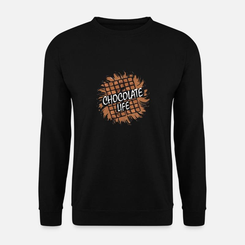 SCHOKOLADENRIEGEL - Unisex Pullover - Schwarz