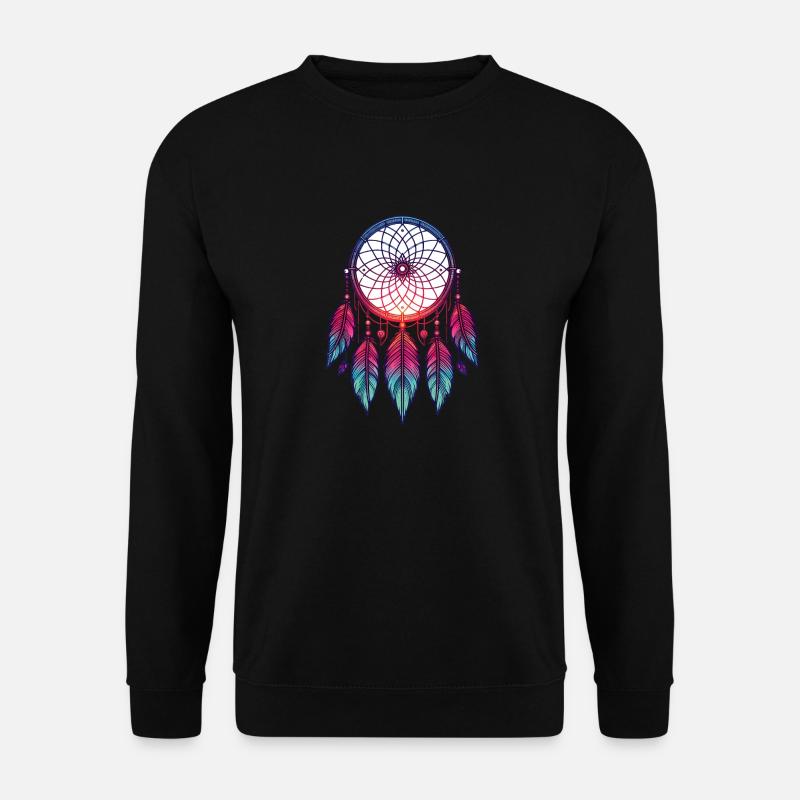 Native American Native Dreamcatcher - Unisex Sweatshirt - black