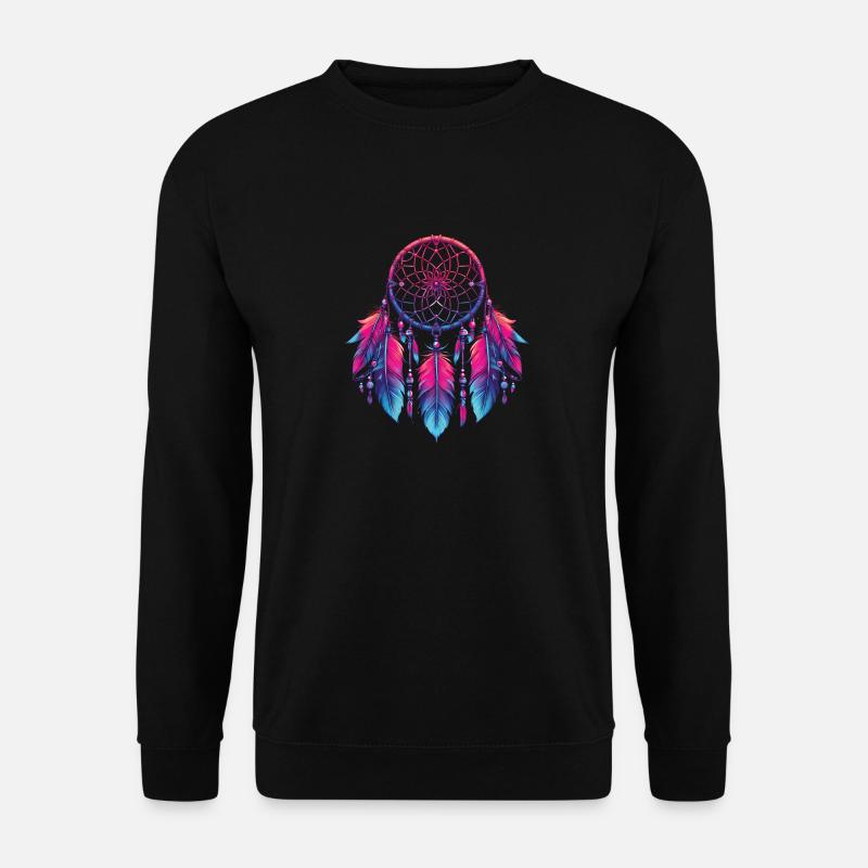 Attrape-rêves amérindien - Sweat-shirt Unisexe - noir