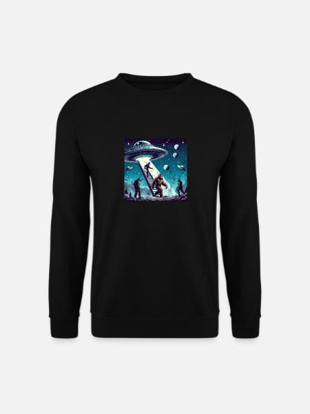 UFO BIGFOOT - Unisex Sweatshirt - black