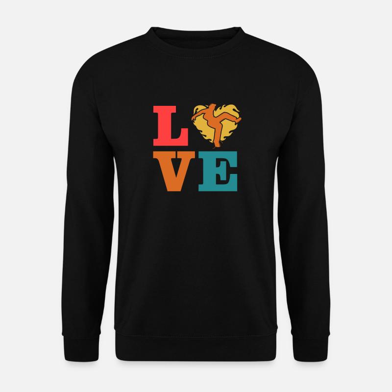 L’amour de la capoeira - Sweat-shirt Unisexe - noir