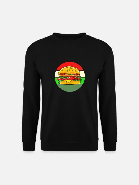 Cheeseburger - Unisex Sweatshirt - black