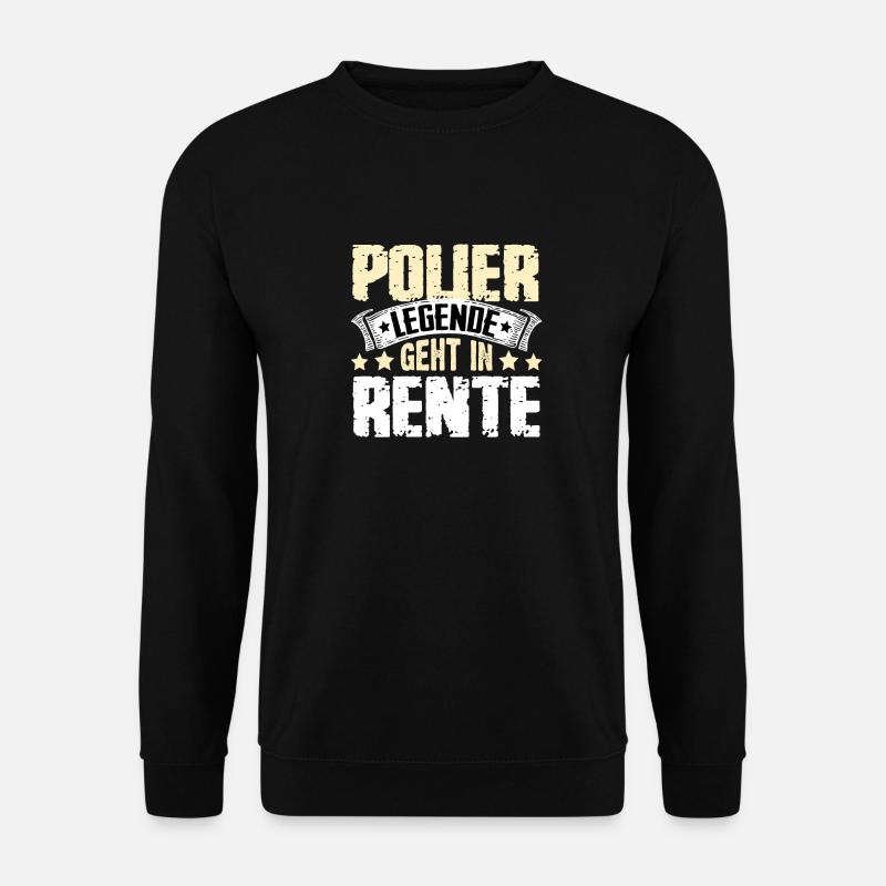 Foreman legend retires - Unisex Sweatshirt - black