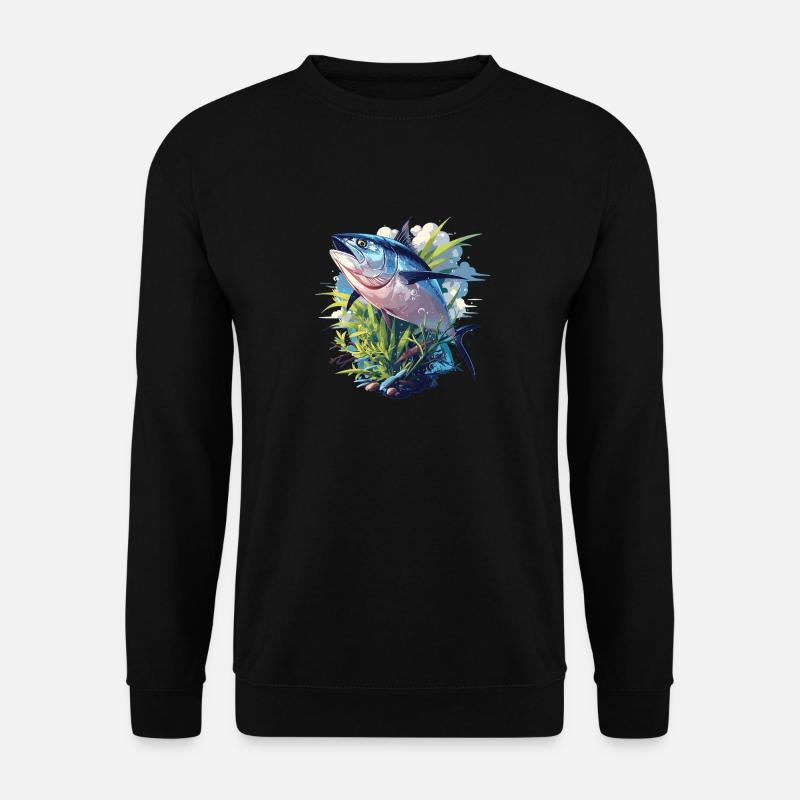 Tuna Thunfische Thunfisch - Unisex Pullover - Schwarz