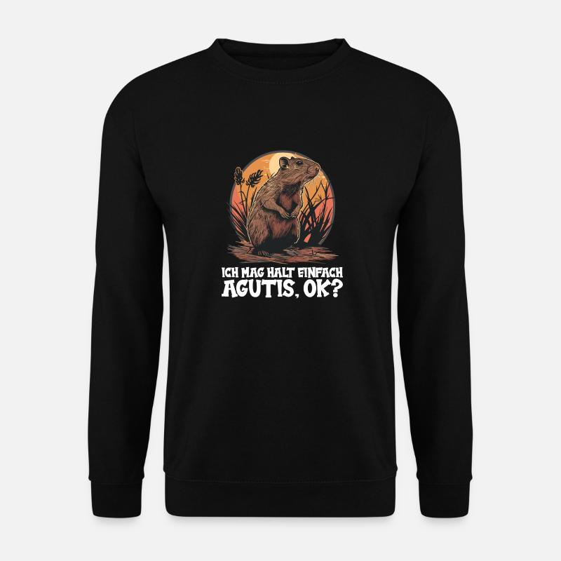 Agouti Agutis Aguti - Unisex Sweatshirt - black