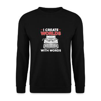 Auteur - Sweat-shirt Unisexe - noir - Devant - Alina (178cm) & Michal (187cm)