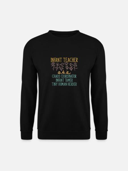 Kindergärtnerin Kindertagesstätte Erzieherin - Unisex Pullover - Schwarz