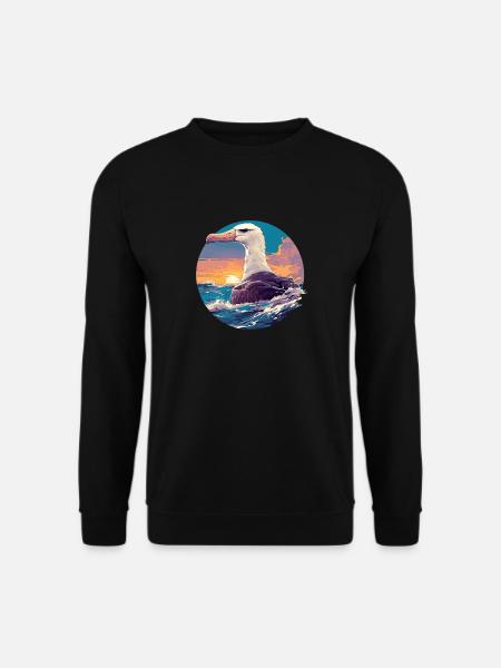 Albatross Albatrosse Albatros - Unisex sweater - sort