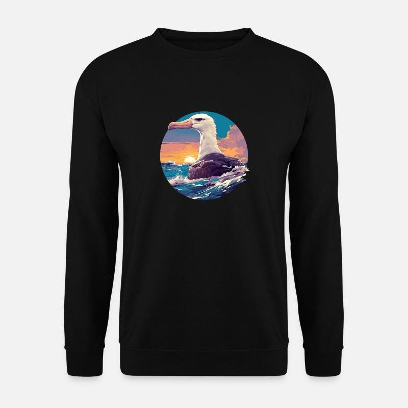 Albatross Albatrosse Albatros - Unisex Pullover - Schwarz