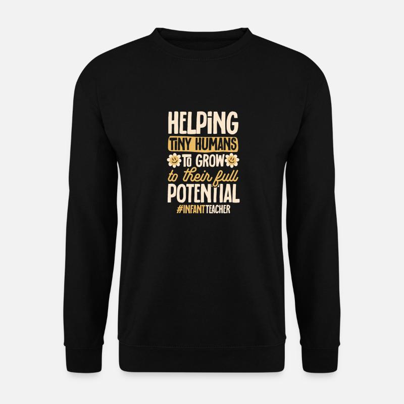 Kindergärtnerin Kindertagesstätte Erzieherin - Unisex Pullover - Schwarz