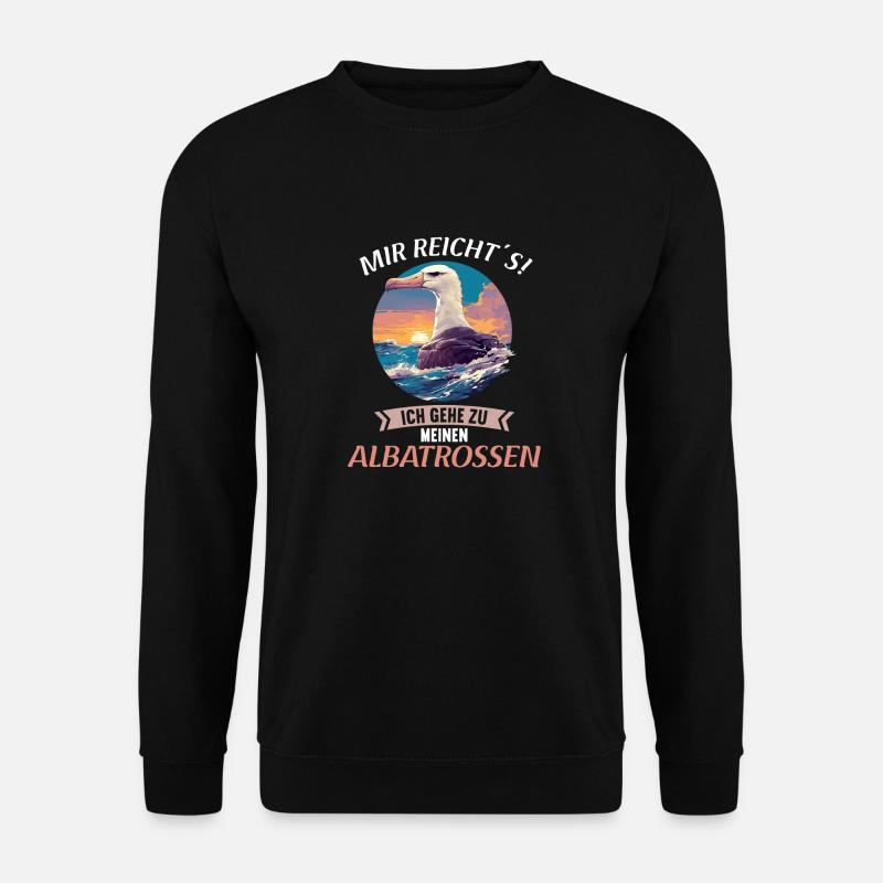 Albatross Albatrosse Albatros - Unisex Pullover - Schwarz