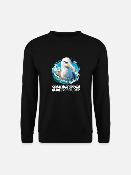 Albatross Albatrosse Albatros - Unisex Sweatshirt - black
