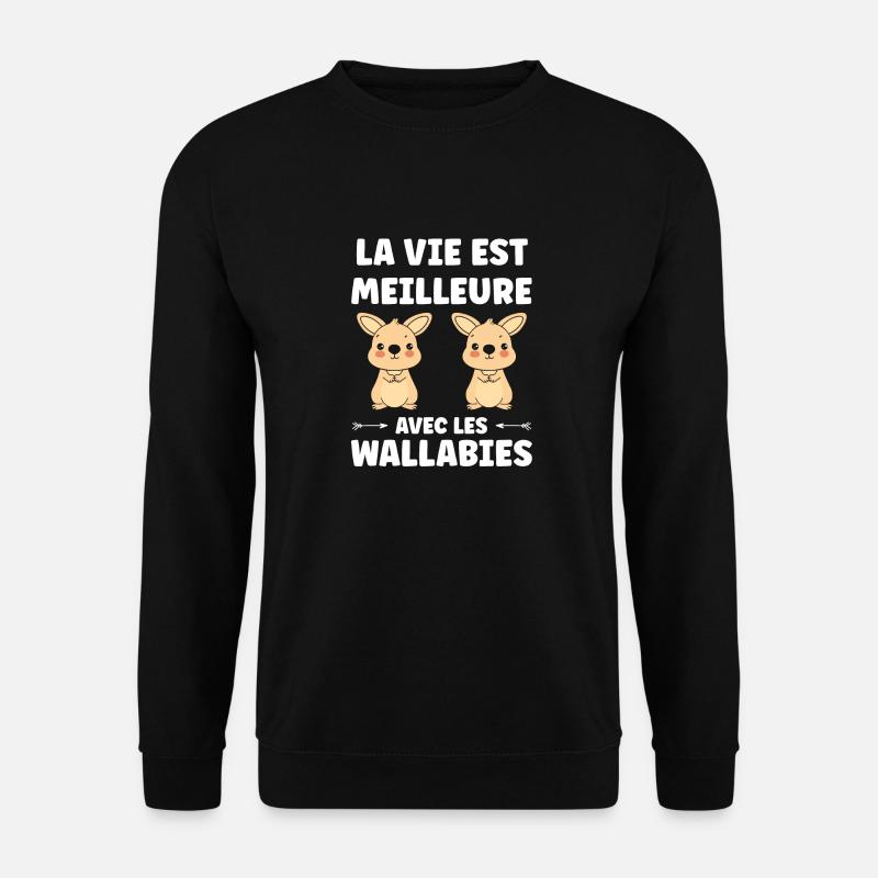 Wallaby - Sweat-shirt Unisexe - noir