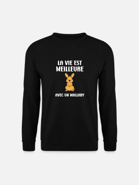 Wallaby - Sweat-shirt Unisexe - noir